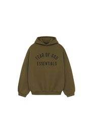 Fear of God Essentials Fleece Hoodie Olive