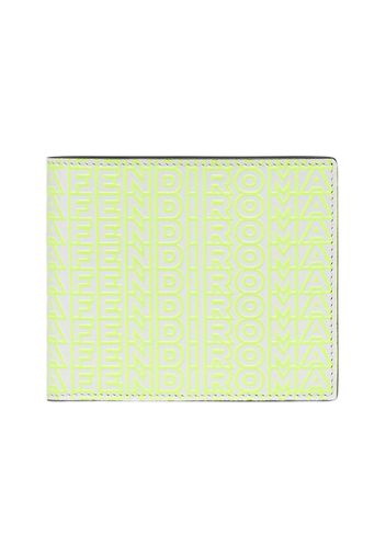 Fendi by Marc Jacobs Fendi Roma Bi-Fold Wallet Two-Tone Leather Compact Bi-Fold Wallet Multicolor