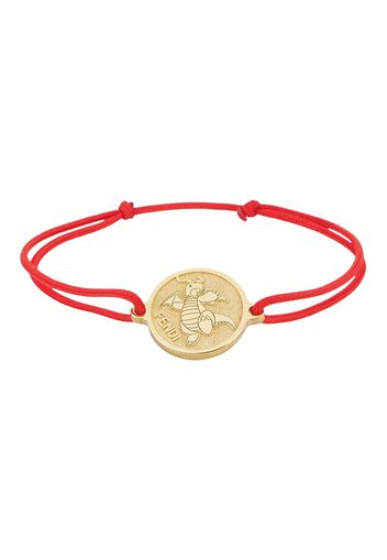 Fendi x FRGMT x Pokemon Ribbon Pendant Bracelet Red