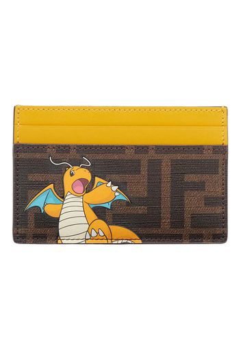 Fendi x FRGMT x Pokemon FF Fabric Card Holder Yellow