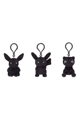 Fragment x Pokemon Pikachu P025 & Eevee P151 & Mew P133 Thunderbolt Project Mascot Keychain Set