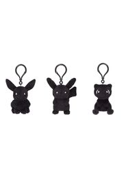 Fragment x Pokemon Pikachu P025 & Eevee P151 & Mew P133 Thunderbolt Project Mascot Keychain Set