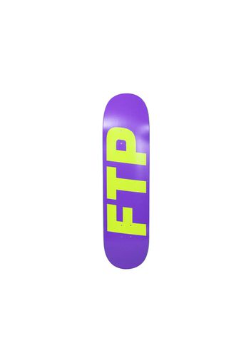 FTP Logo Skateboard Deck Purple