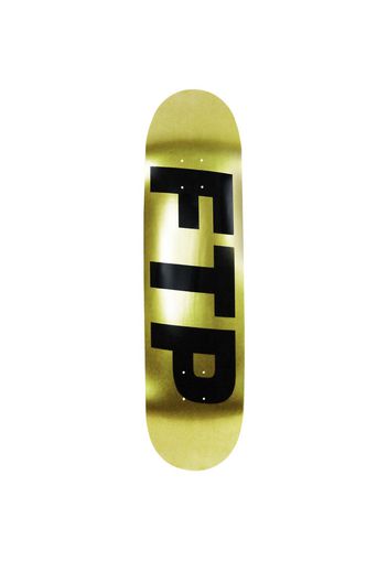 FTP Logo Skateboard Deck Gold