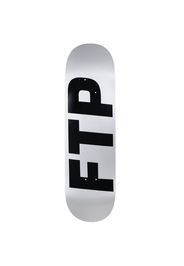 FTP Logo Skateboard Deck Silver