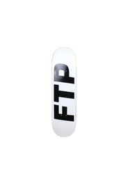 FTP Logo Skateboard Deck White