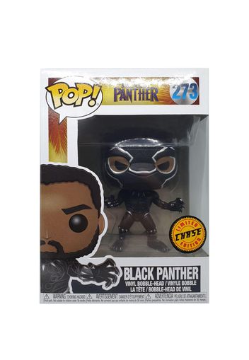 Funko Pop! Marvel Black Panther (Chase) Bobble-Head Figure #273