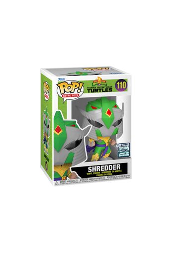 Funko Pop! Retro Toys Power Rangers x Teenage Mutant Ninja Turtles Shredder 2022 Funkon Exclusive Figure #110