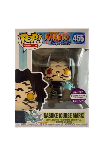Funko Pop! Animation Nartuo Shippuden Sasuke (Curse Mark) Convention Exclusive Figure #455