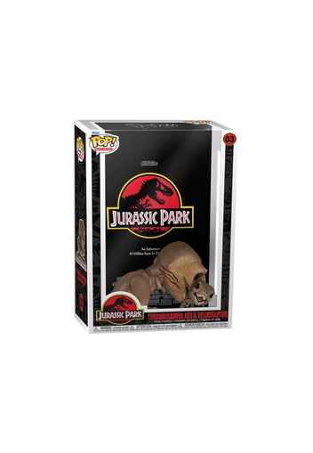 Funko Pop! Movie Posters Jurassic Park Tyrannosaurus Rex & Velociraptor Figure #03