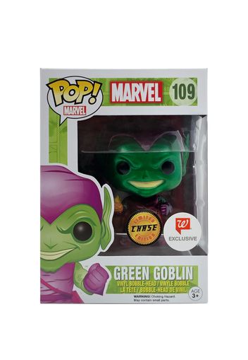 Funko Pop! Marvel Green Goblin (Metallic) (Chase) Walgreens Exclusive Bobble-Head Figure #109