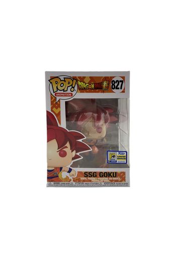 Funko Pop! Animation Dragon Ball Super SSG Goku SDCC Exclusive Figure #827