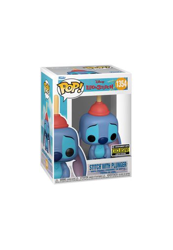 Funko Pop! Disney Lilo & Stitch (Stitch with Plunger) Entertainment Earth Exclusive Figure #1354