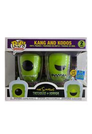 Funko Pop! Television The Simpsons Treehouse of Horror Kang and Kodos (Glow) Summer Convention 2 Pack