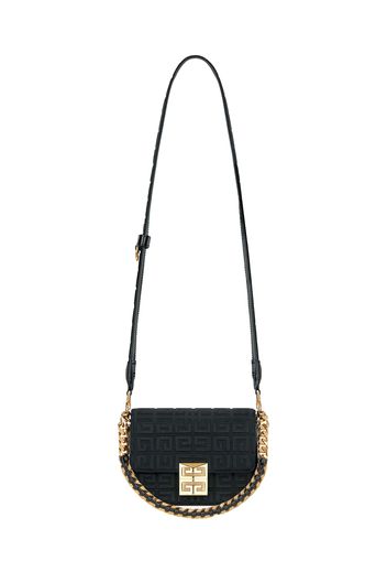 Givenchy Embroidered Canvas Bag Small 4G Black