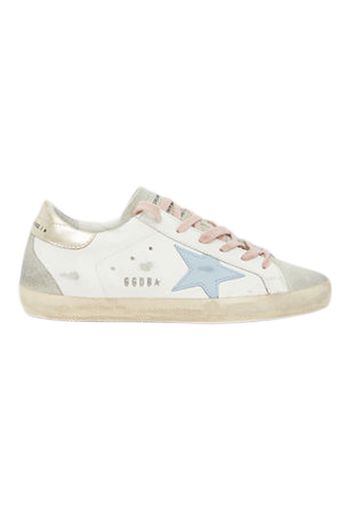 Golden Goose Super-Star White Silver Ice Blue (Women's)