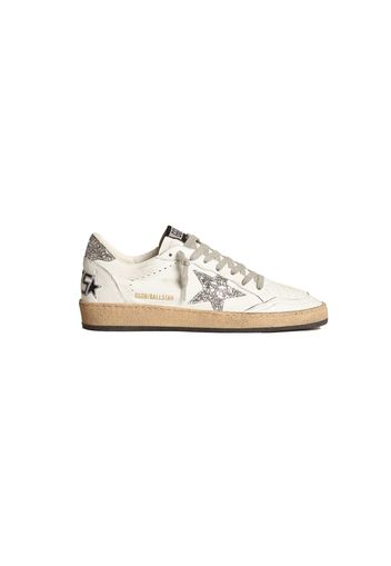 Golden Goose Hi Star White Light Pink Glitter (Women's)