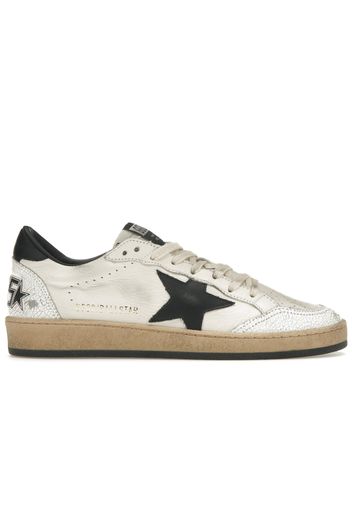 Golden Goose Ball-Star Low White Nappa Black Star