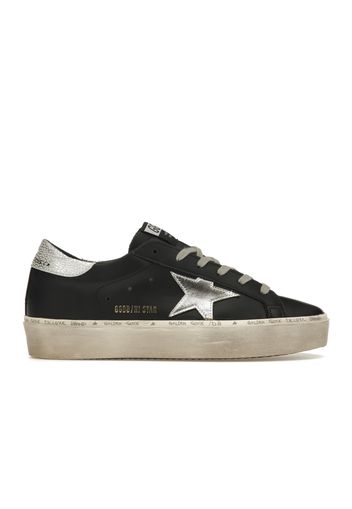 Golden Goose Hi-Star Black Silver (Women's)