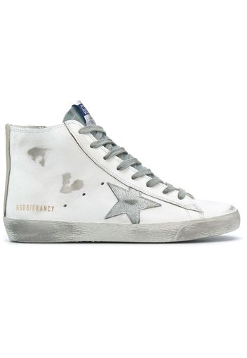 Golden Goose Francy Silver Star White Silver (Women's)