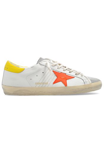 Golden Goose Super-Star White Orange Yellow