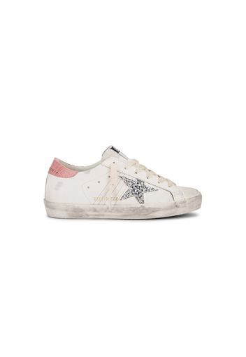 Golden Goose Super-Star White Silver Glitter Pink (Women's)