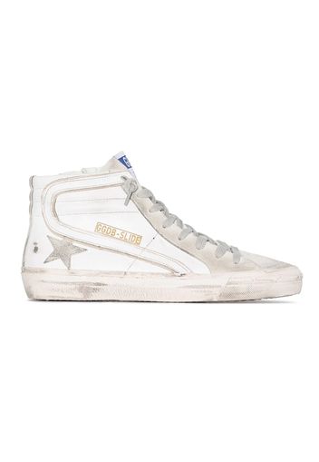 Golden Goose Slide White White (Women's)