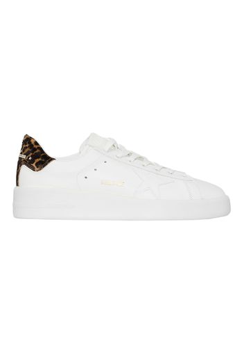 Golden Goose Purestar Leopard Print White (Women's)