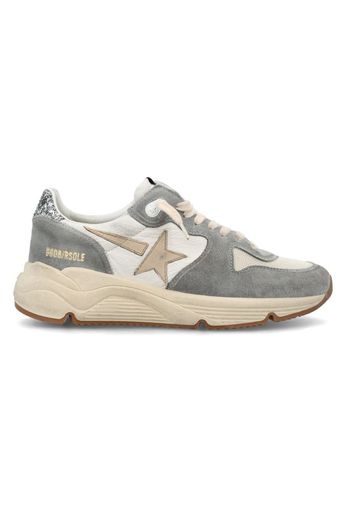 Golden Goose Running Sole Grey Cream Smoke (Women's)