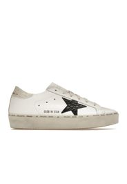 Golden Goose Hi Star White Black Star (Women's)