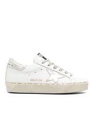 Golden Goose Hi Star White Silver (Women's)