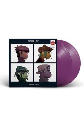 Gorillaz Demon Days Target Exclusive 2XLP Vinyl Purple