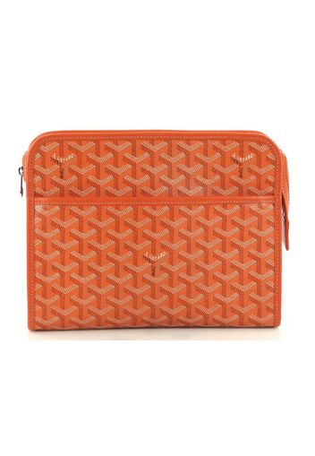 Goyard Jouvence Toiletry Pouch Goyardine Orange