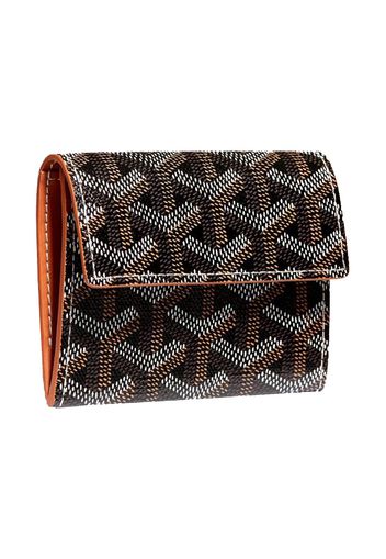 Goyard Marigny Wallet Black/Tan