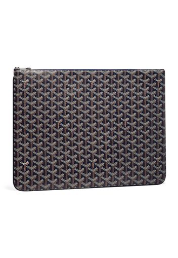 Goyard Senat Pouch GM Navy Blue