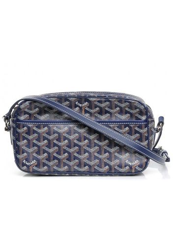 Goyard Cap Vert Crossbody Goyardine Navy Blue