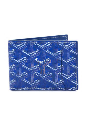 Goyard Slot Wallet Victoire Companion Goyardine Blue