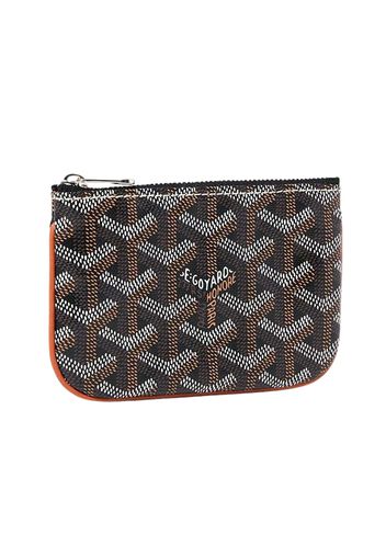 Goyard Sénat Nano Key Pouch Black/Tan