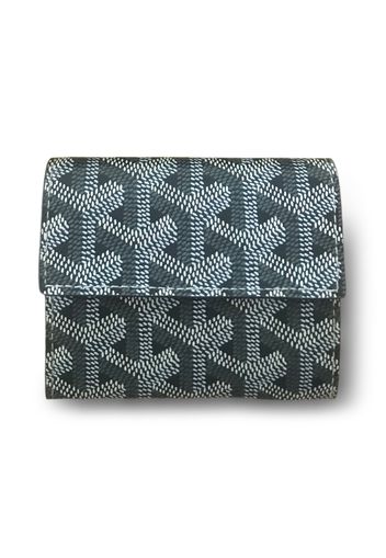 Goyard Monnaie Marigny Card Coin Wallet Goyardine Grey