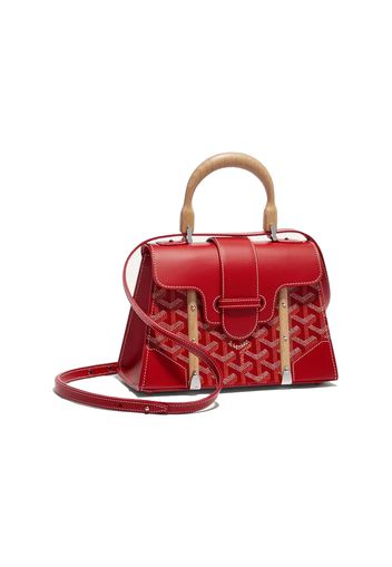 Goyard Saigon Structure Mini Bag Red