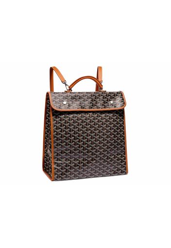 Goyard Saint Léger Backpack Black/Tan