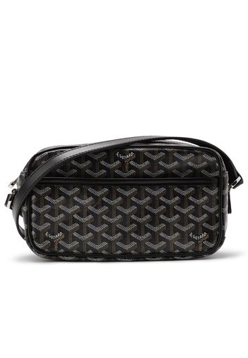 Goyard Cap Vert Crossbody Goyardine Black