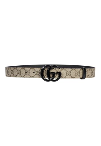 Gucci GG Marmont Thin Belt GG Supreme Beige/Ebony