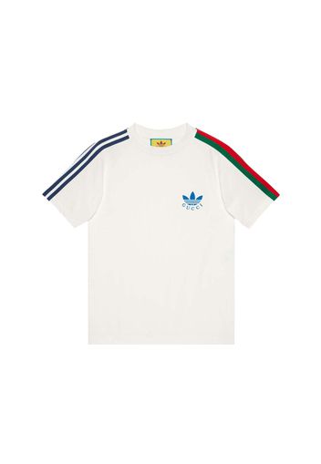 Gucci x adidas Trefoil Print T-Shirt Off-White