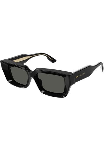 Gucci Rectangle Sunglasses Black/Grey (GG1529S-001)