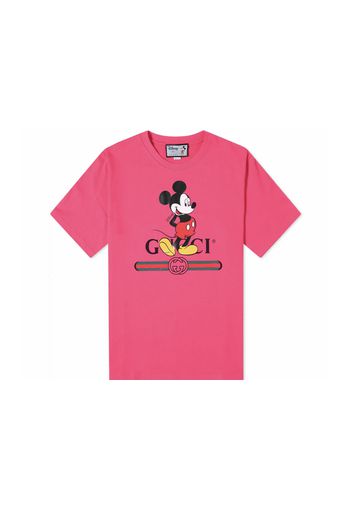 Gucci x Disney Mickey Mouse T-shirt Pink