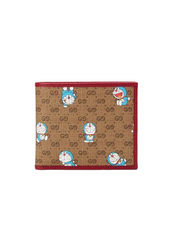 Gucci x Doraemon Bi-fold Wallet Ebony/Beige