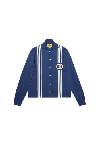 Gucci x adidas Viscose Shirt Blue