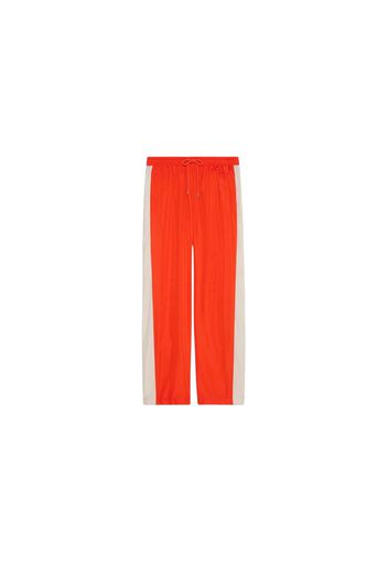 Gucci Tape Detail Track Pants Orange