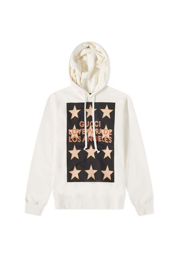 Gucci Love Parade LA Hoodie Ivory